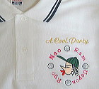 刺繍　ベーシックラインポロシャツ（P-191BLP）